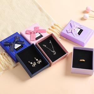 Wholesale Customized Necklace Earring Jewelry Packaging Gift Paper Box Custom Paper Thickness from china suppliers