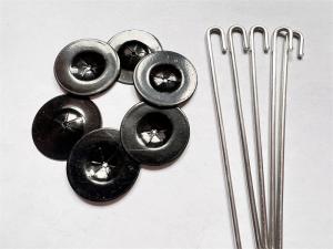 Wholesale Australia Black Finished 29x31mm Self Locking Washers Uv Stable Aluminum Alloy from china suppliers