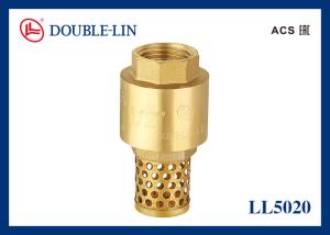 Wholesale Stainless Steel Spring Female 16 Bar 4 Inch Brass Foot Valve from china suppliers