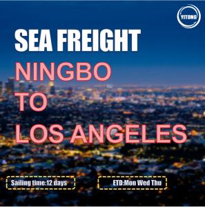 Wholesale Short Transit Time 12 Days International Sea Freight From Ningbo To Los Angeles USA from china suppliers
