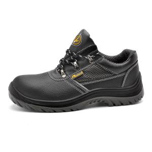 Wholesale Cow Leather Men'S Steel Toe Waterproof Safety Shoes Work Boots Non Slip Oil Resistant Shoes UK3-13 from china suppliers