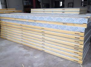 Wholesale Smooth White Prefabricated Freezer Cold Room Panels Camlock Installation from china suppliers