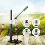 Soft Drink Benchtop Bottle Capper , Kitchen Beer Bottle Crimper Long Lasting