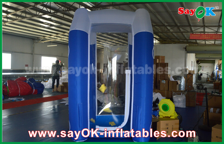 LED light Money Graber Machine For Promotion / Advertising / Amusement
