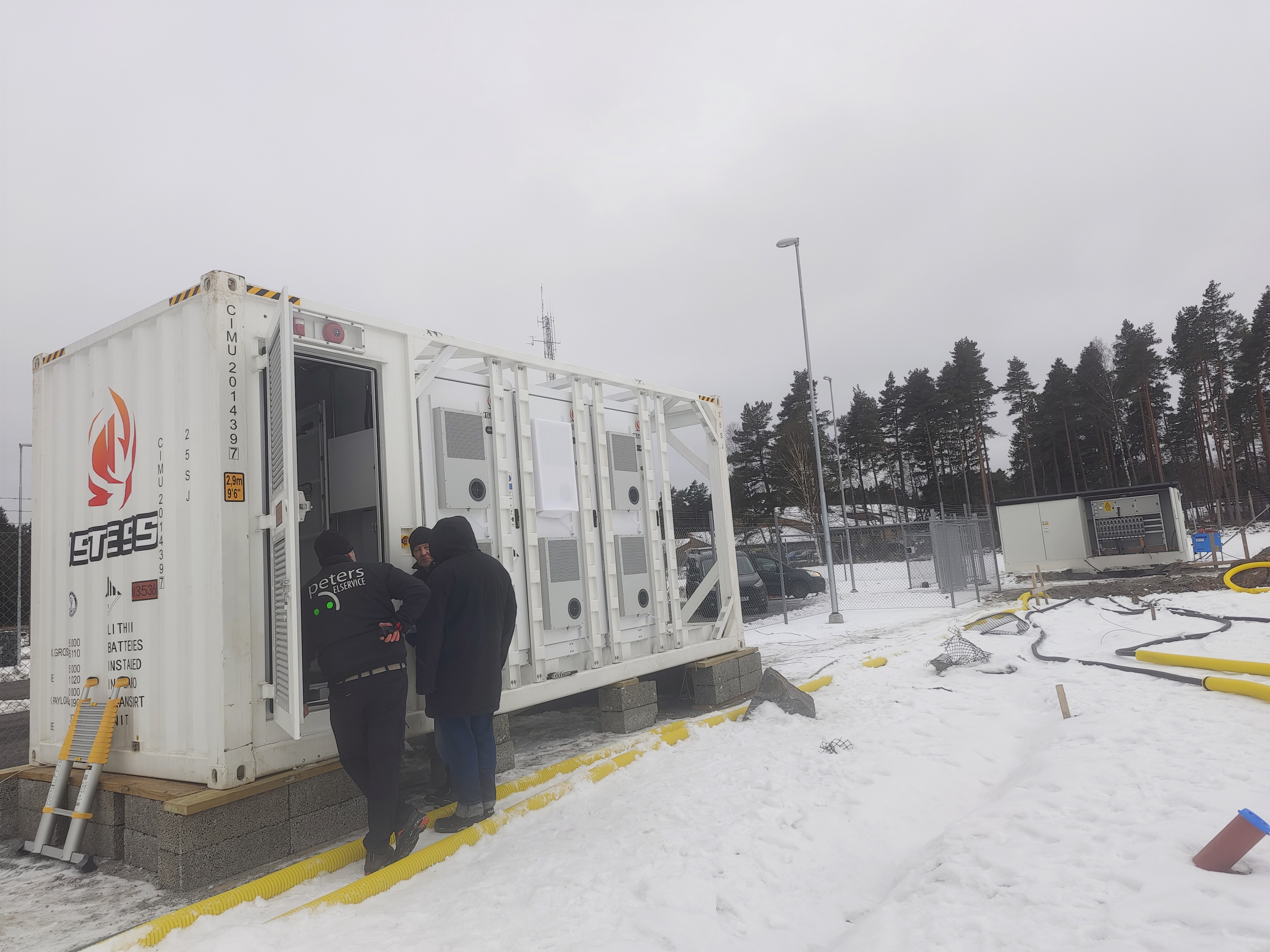 Remote Control Containerized Battery Energy Storage System 400V - 800V