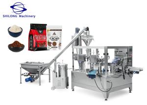 Wholesale Coffee Powder Doypack Sealing Zipper Premade Bag Packaging Machine 5.5KW PP PE from china suppliers