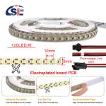 3000K 8mm 120leds SMD2835 Led Light Strips for Home Room Decorative Lighting