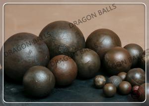 Wholesale Forged And Cast Steel Grinding Balls , High Hardness Steel Balls For Ball Mill from china suppliers