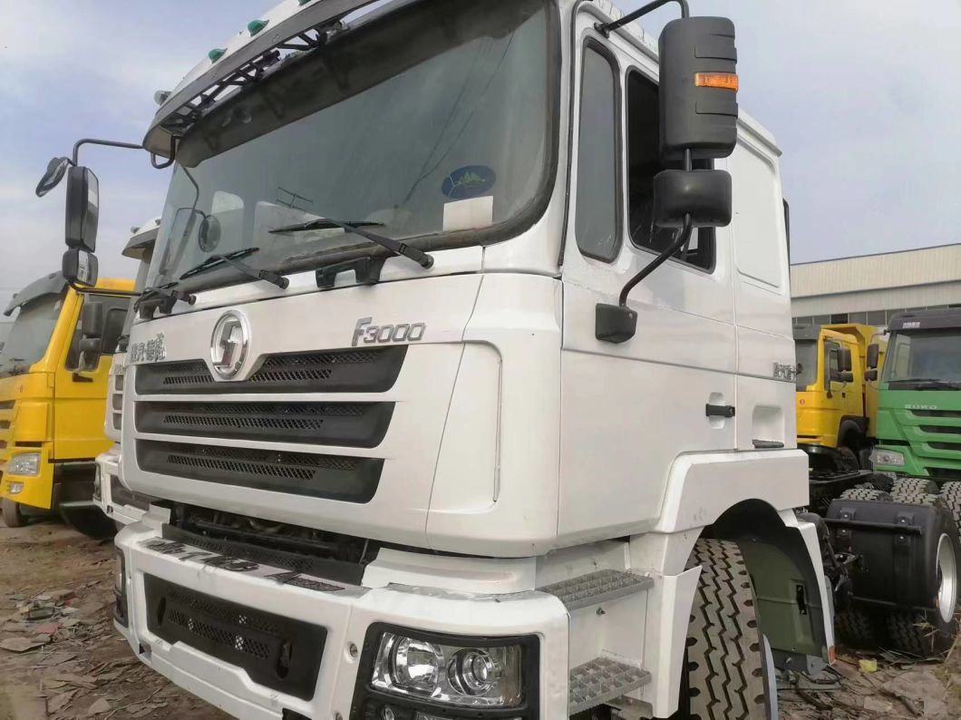 Shacman White Used Tractor Truck F3000 6X4 Heavy Head Tractor Truck