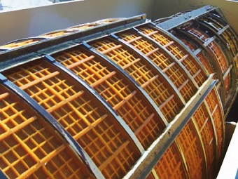 Non Blinding Pu Screen Panel Flip Flow Screens Screen Customized Hole Type