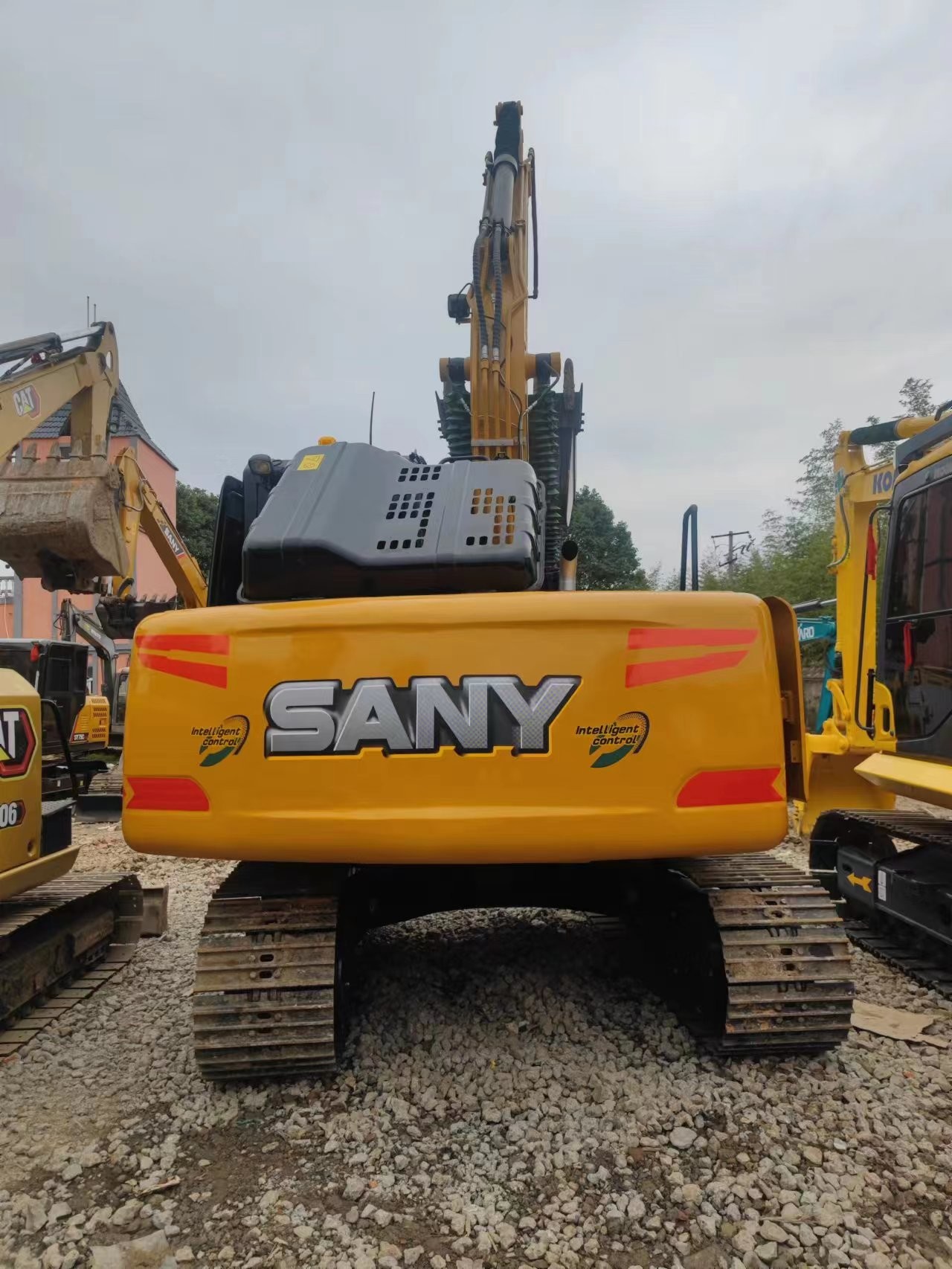 Secondhand SANY Digger SY135C Used 13.5on Small Type Mini Crawler Excavator