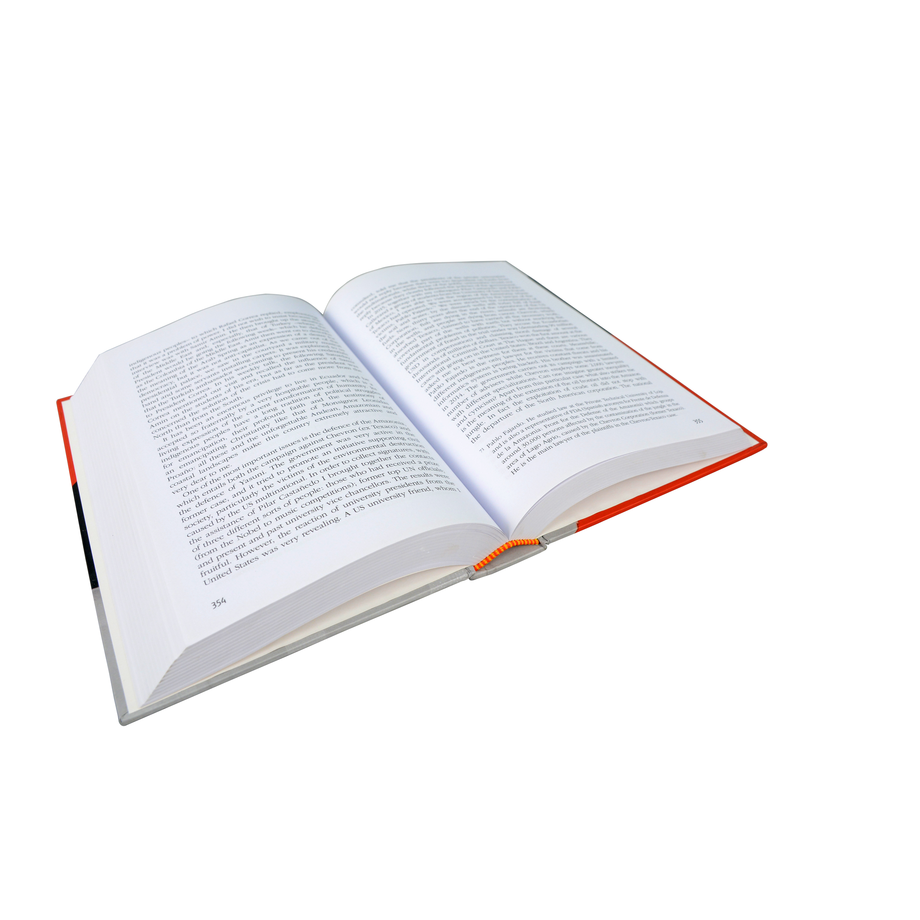 Professional A4 Size Hardcover Book Printing Binding Hot Foil Stamping Finishing