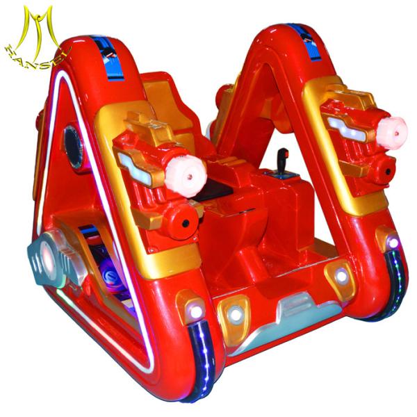 Hansel 2018 electric kids fiberglass amusement park robot ride for children