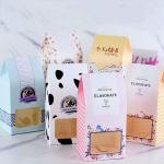 Window opening kraft candy biscuit packaging paper bag, handmade kraft candy