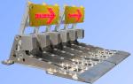 Mobile Deployment Vehicle Security Barriers Anti Collision 165kg Energy