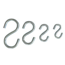 Carbon Steel Galvanized S Shaped Hanging Hooks M2-M12