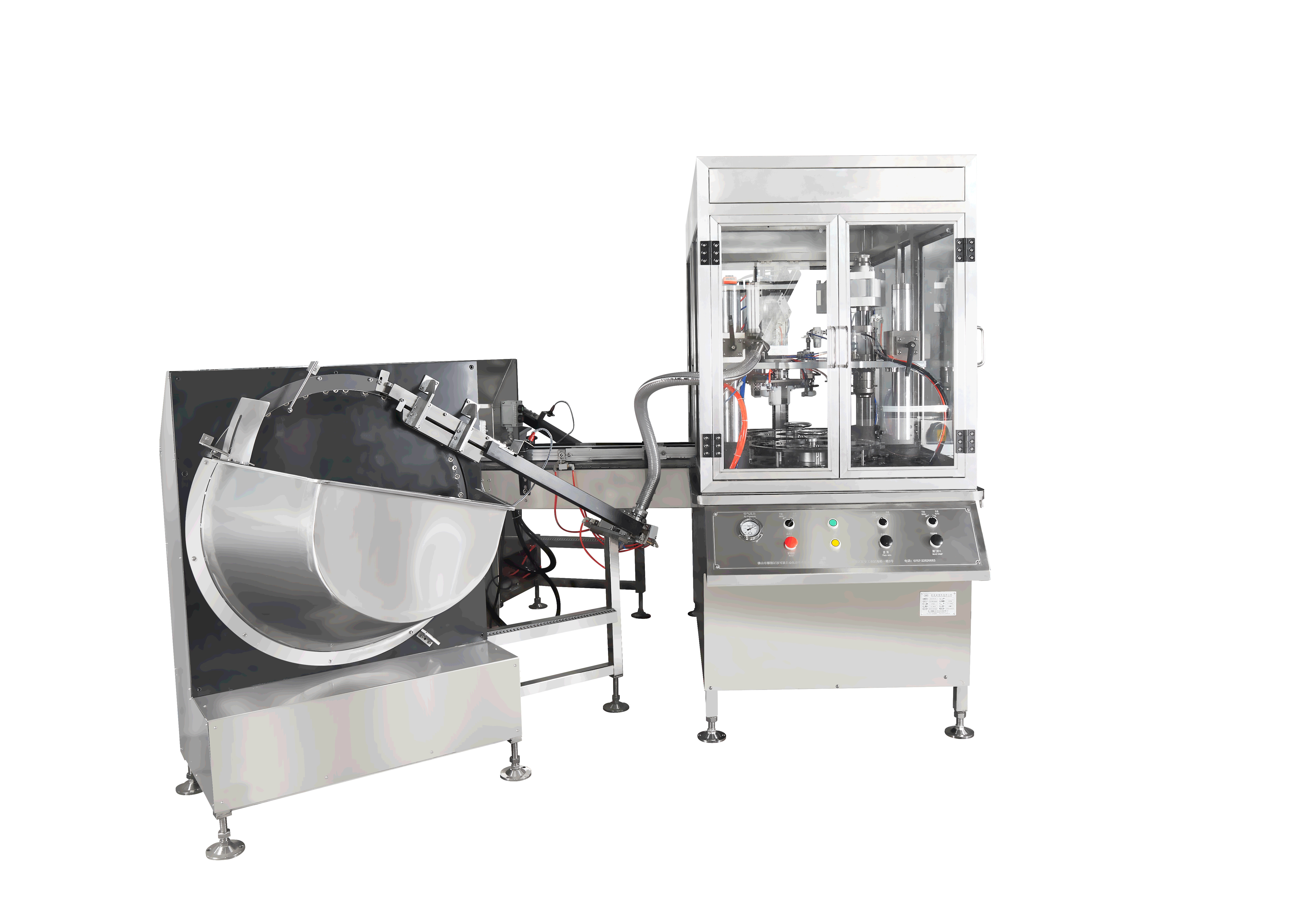 Digital Control Cosmetic Liquid Filling Machine AC380V 50HZ 1.1KW