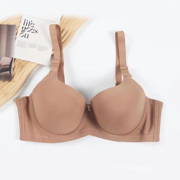 Women Plus Size Bra Seamless Solid Colors D Cup High Quality Wholesale Women Plus Size Bra