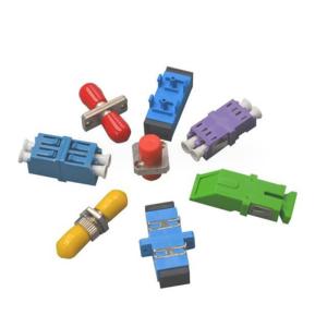 Wholesale SC simplex Multimode Fiber Optic Adapter Plastic Single Conductor from china suppliers