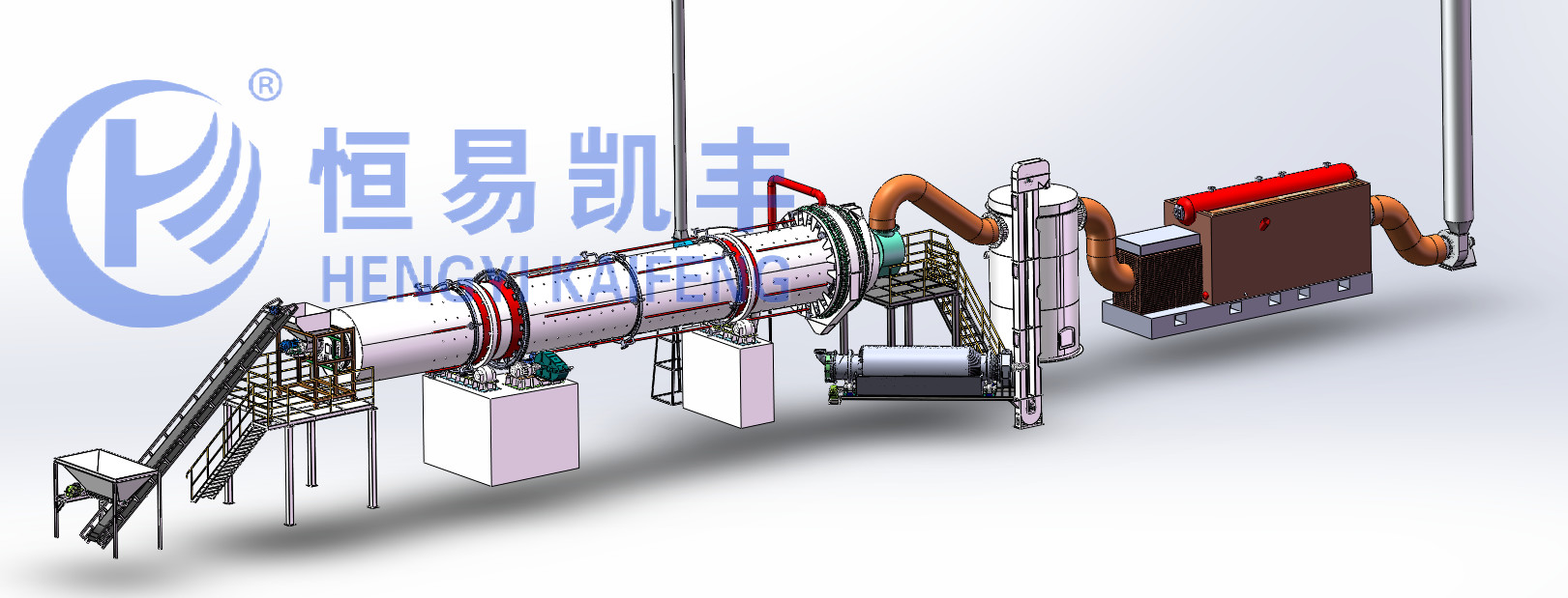 Activated Carbon Activation Furnace Precise Carbon Activation Process With Physical Cooling Carbon Activation Kiln