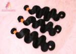 Smooth Malaysian Body Wave Bundles Virgin Human Hair Cuticle Aglined 95g-105g