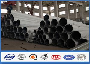 Wholesale Middle Voltage Slip Joint Connection Galvanized Transmission 60FT Steel Power Pole from china suppliers