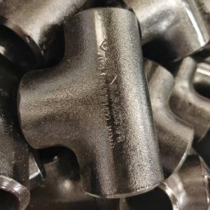 Wholesale WPB B16.9 Carbon Steel Equal Tee ASTM A234 SCH80S Pipe Fittings from china suppliers