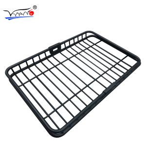 Wholesale Steel E005 M6 Roof Rack Basket For Universal Car Black Color Easy Installation from china suppliers