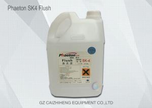 Wholesale White Solvent Printer Ink Flush Unique For Seiko 510 / 1020 Printhead Phaeton SK4 from china suppliers