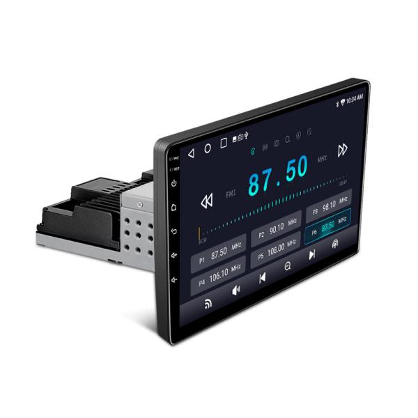 10 Inch 1 DIN Full Screen Touch Vehicle Display Universal Android Auto GPS