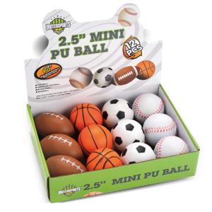 Wholesale Promotion Mini Sport PU Stress Ball Round Shape Release Pressure Toy from china suppliers