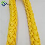 Spliceable 100% UHMWPE Fiber Rope Mooring Rope For Marine