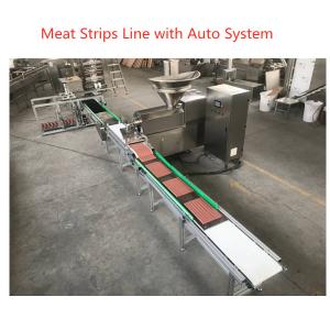 Wholesale Darin Meat Strip Cutting Machine /Meat Strips Dog Treats Pet Food Processing Line from china suppliers