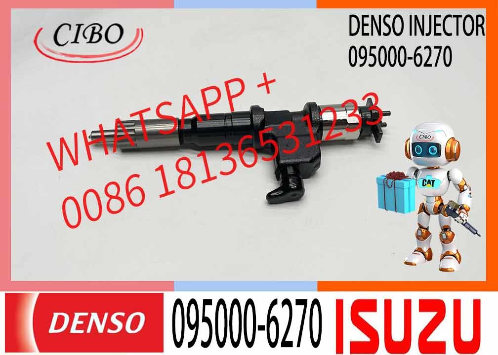 ommon Rail Injector 8-97610254-0 095000-6270 9709500-627 8-97610254-4 for ISUZU