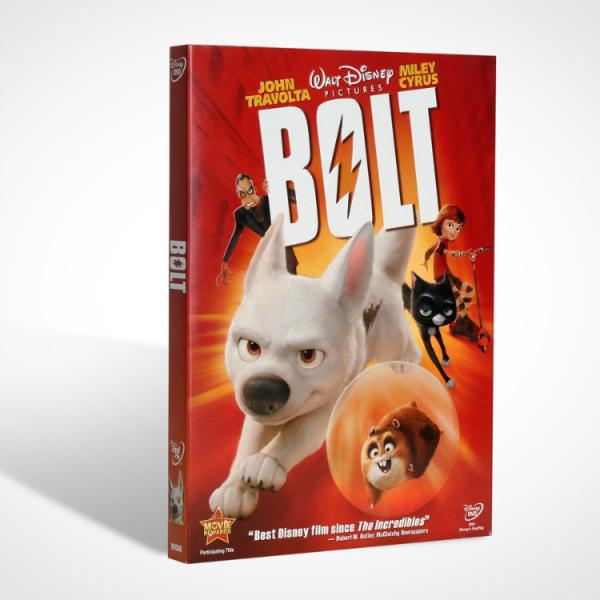2016 Newest Bolt disney dvd movie children carton dvd with slipcover Dhl free