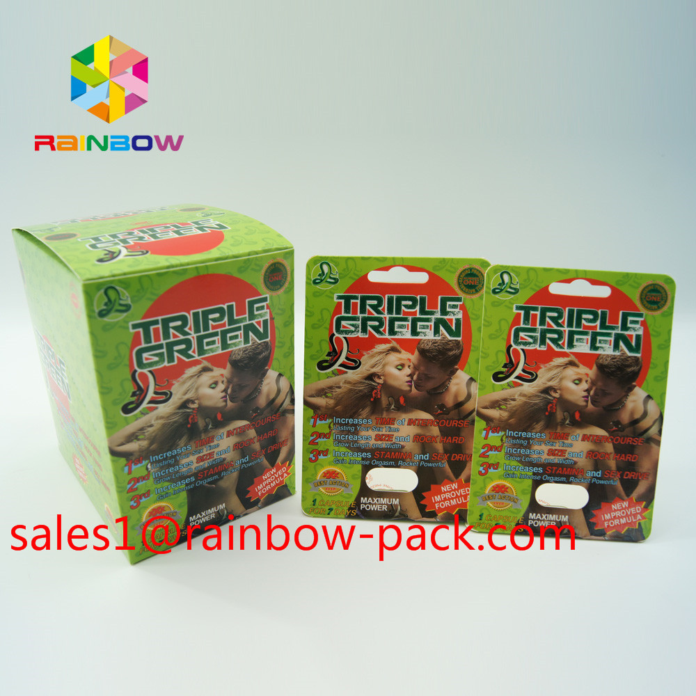 100% Biodegradable Custom White Cardboard Paper Box Best Selling Royal Honey Packaging Paper Box For Men Enhancement