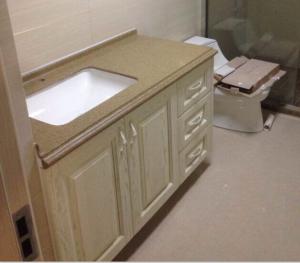 Wholesale Oak solid wood vanity,Wooden undermount basin vanity,Floor installed bathroom cabinet from china suppliers