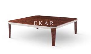 Wholesale Square Simple Design Wooden Modern Coffee Table W006H1L from china suppliers