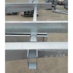 300-1500kgs/arm Weight Capacity Cantilevered Hot Dip Galvanized Outdoor Storage