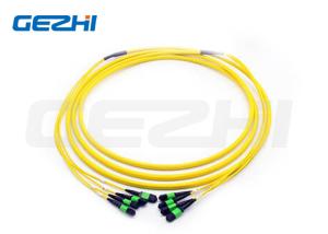 Wholesale 48F MPO(Female) - MPO(Female) 3.0mm LSZH Fiber Optic Patch Cable / Trunk Cable from china suppliers