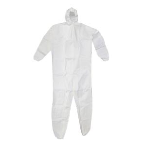 Wholesale Work Protection Disposable Protective Coverall , Disposable Hooded Coverall from china suppliers