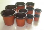 Hot Selling Round Box Soft Hydroponic Fresh Flower Pot Aging resistant