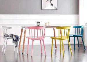 Wholesale 20kg Coloured Plastic Dining Chairs Non Toxic PP Polyethylene from china suppliers