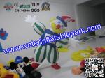 Oxford Fabric Advertising Inflatable Cartoon Characters Moving Vivid