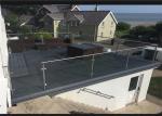 Easy Install Stainless Steel Glass Railing For Outdoor And Seaside Project
