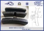 Low Friction Train Wheel Composite Brake Block Cast Iron / Locomotive Brake Shoe