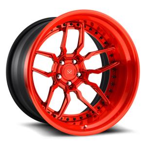 Wholesale 18-24 inch customize 3 piece forged wheel rim with deep lip from china suppliers