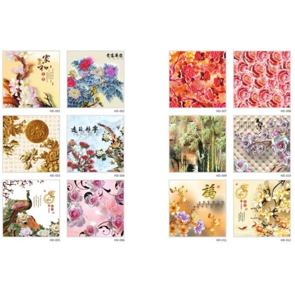 New design single Digital print blackout 3D roller blinds fabric