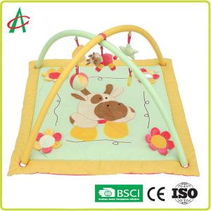 Wholesale EN71 Square Baby Crawling Blanket With Animal Character Printing from china suppliers