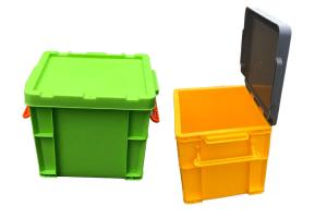 Wholesale 130 Liter Hygienic Euro Stacking Containers Ergonomic Design from china suppliers